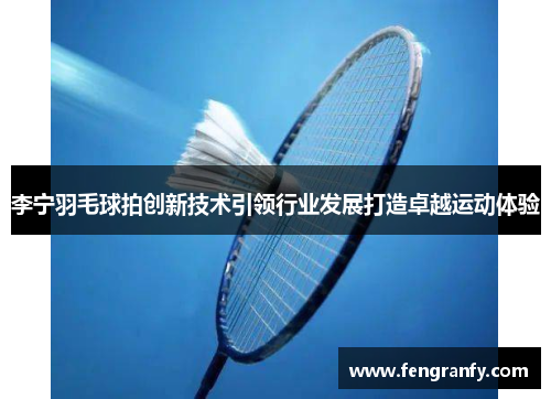 李宁羽毛球拍创新技术引领行业发展打造卓越运动体验